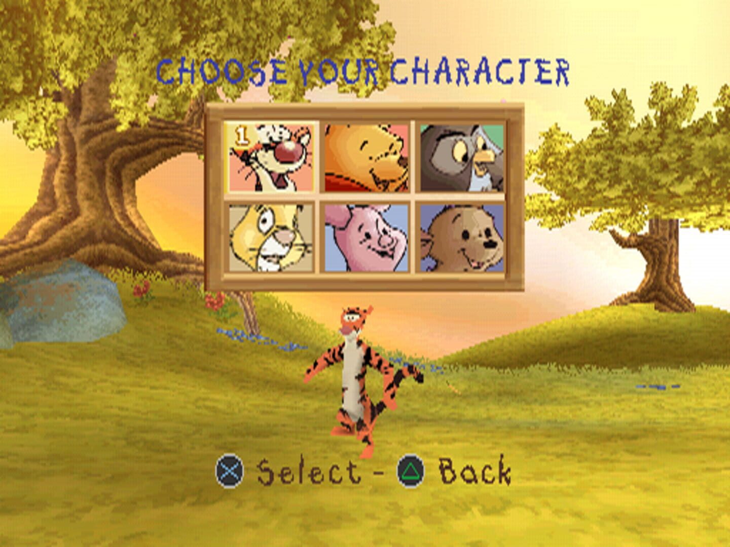 Captura de pantalla - Disney's Pooh's Party Game: In Search of the Treasure