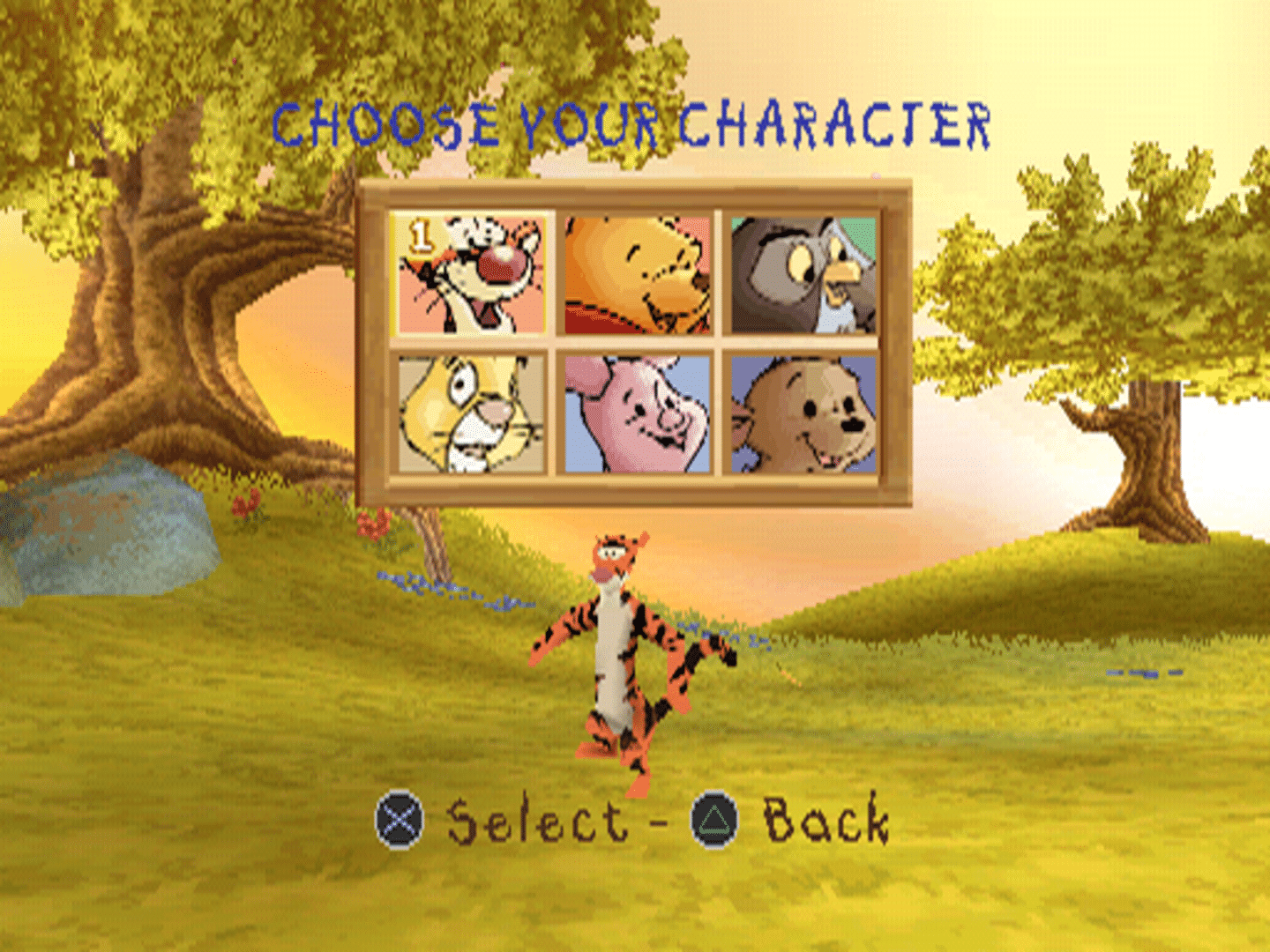 Disney's Pooh's Party Game: In Search of the Treasure screenshot