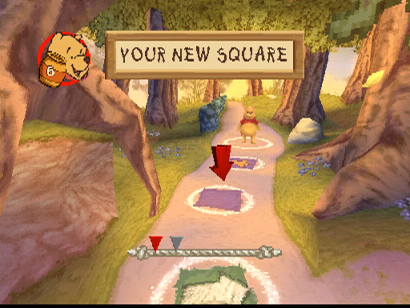 Captura de pantalla - Disney's Pooh's Party Game: In Search of the Treasure