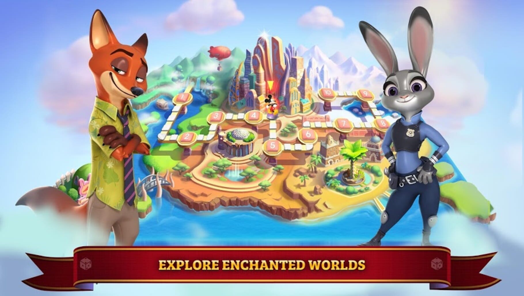 Captura de pantalla - Disney Magical Dice: The Enchanted Board Game