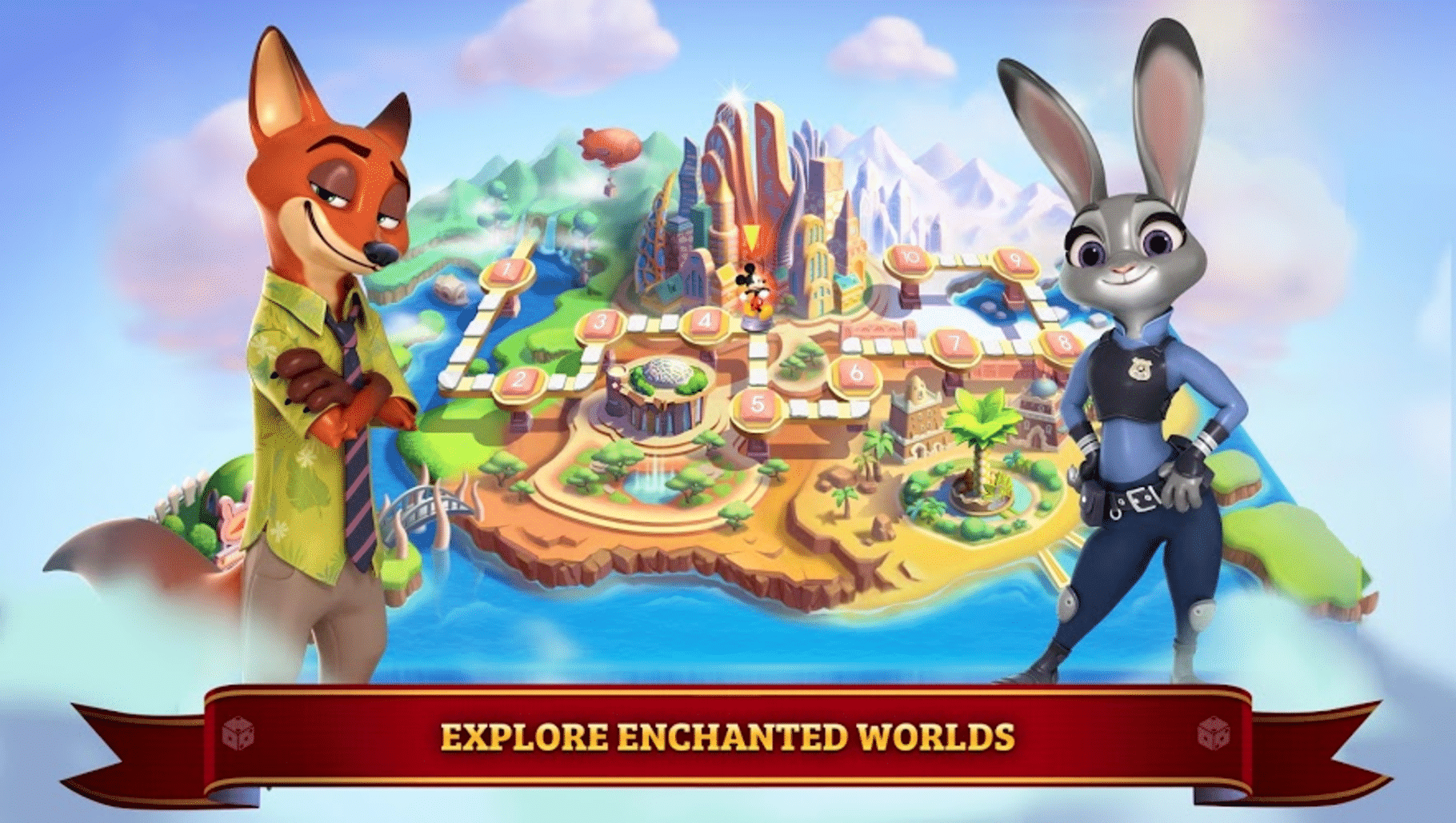 Disney Magical Dice: The Enchanted Board Game screenshot