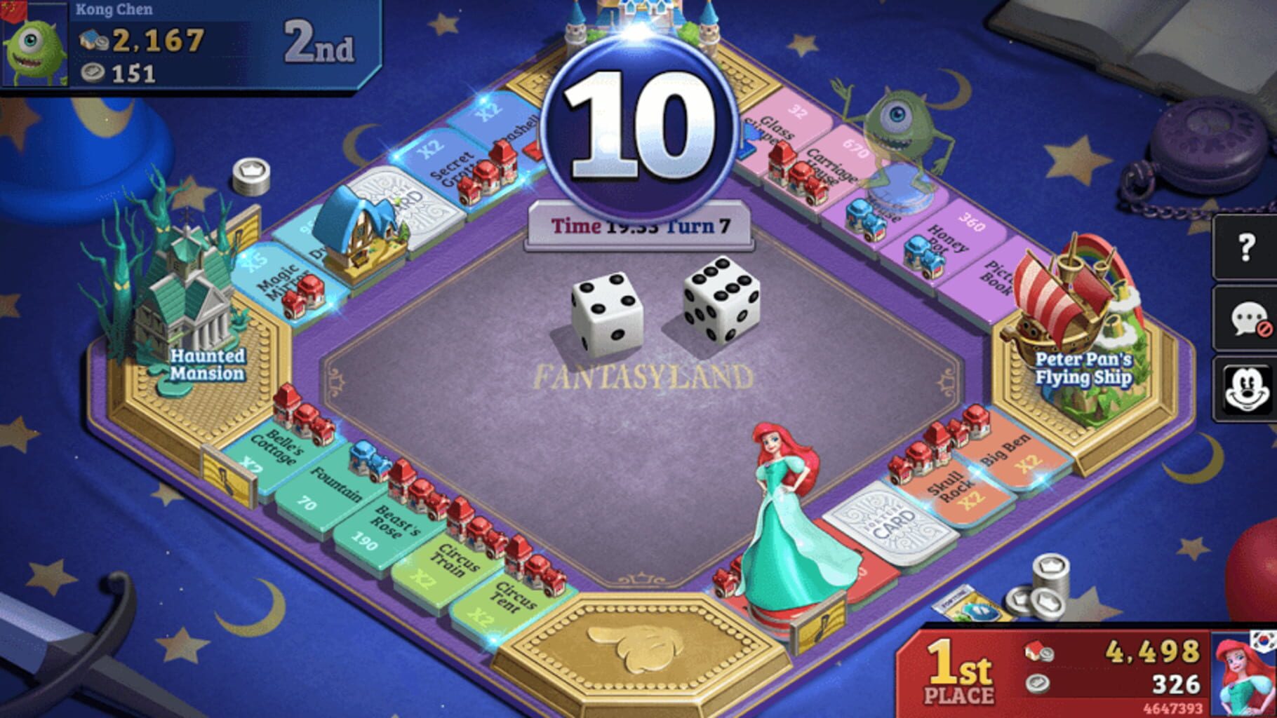 Captura de pantalla - Disney Magical Dice: The Enchanted Board Game