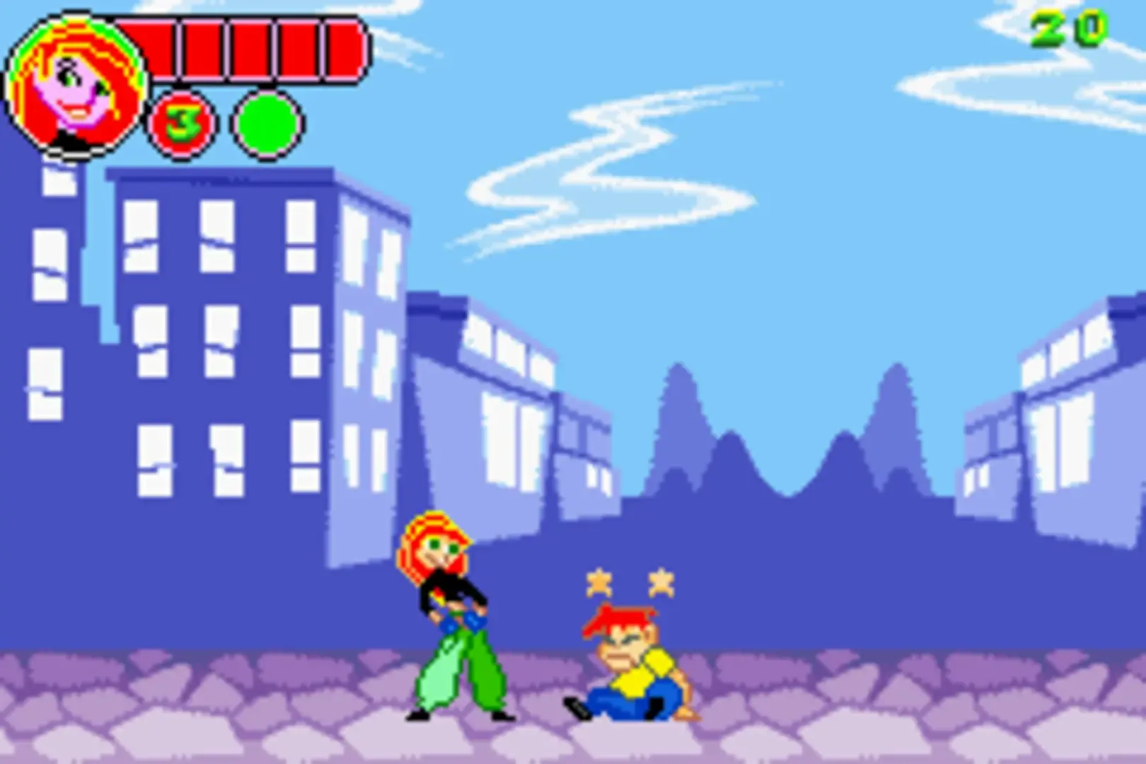 Captura de pantalla - Disney's Kim Possible: Revenge of Monkey Fist