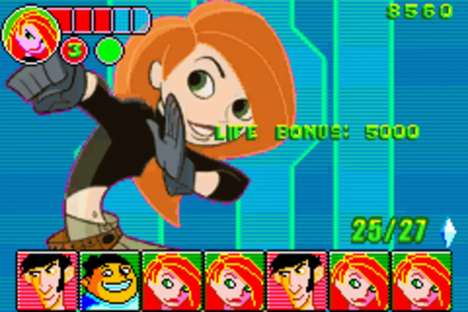 Captura de pantalla - Disney's Kim Possible: Revenge of Monkey Fist