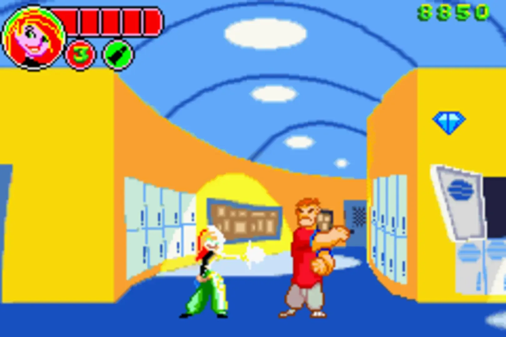 Captura de pantalla - Disney's Kim Possible: Revenge of Monkey Fist