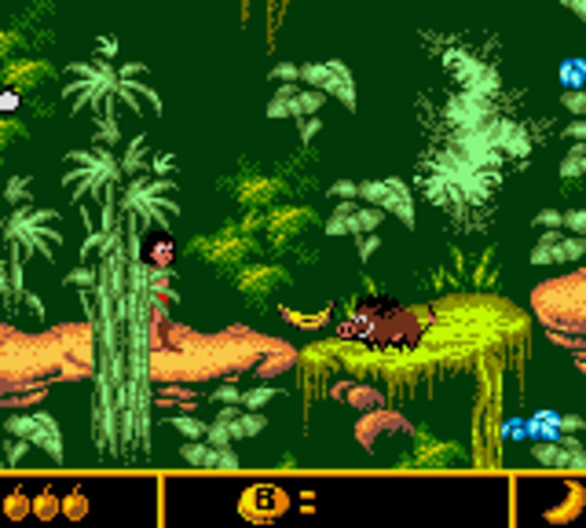 Captura de pantalla - Walt Disney's The Jungle Book: Mowgli's Wild Adventure