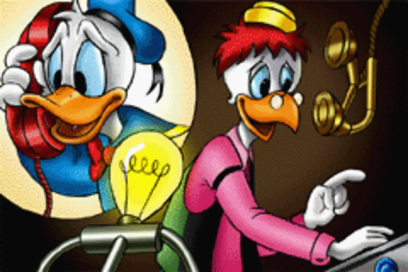 Captura de pantalla - Disney's Donald Duck Advance