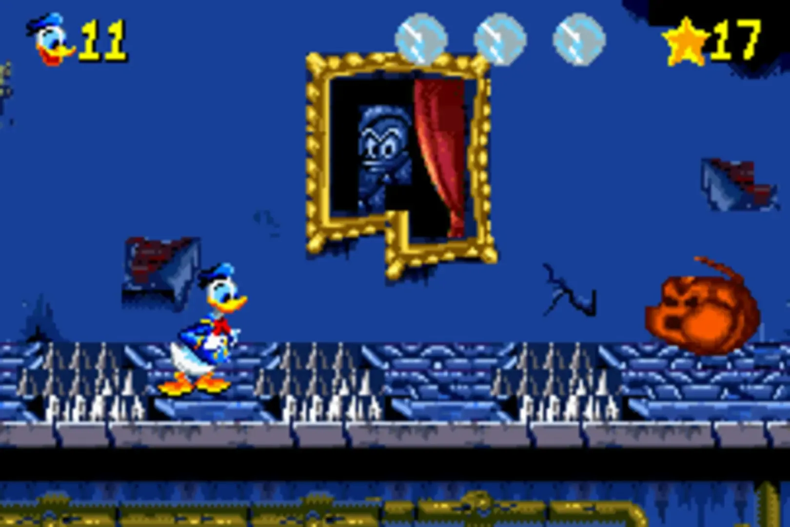 Captura de pantalla - Disney's Donald Duck Advance