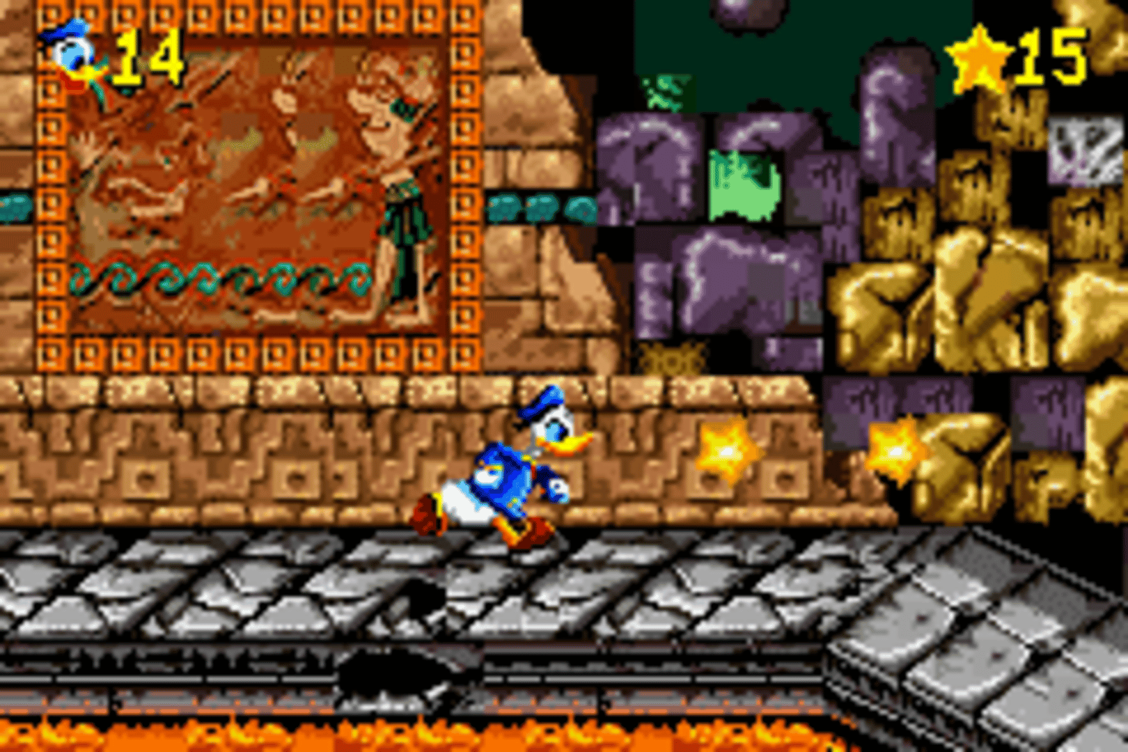 Disney's Donald Duck Advance screenshot