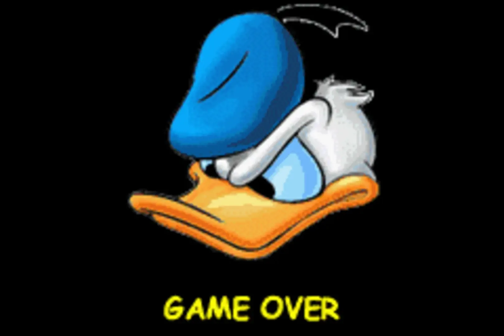 Captura de pantalla - Disney's Donald Duck Advance