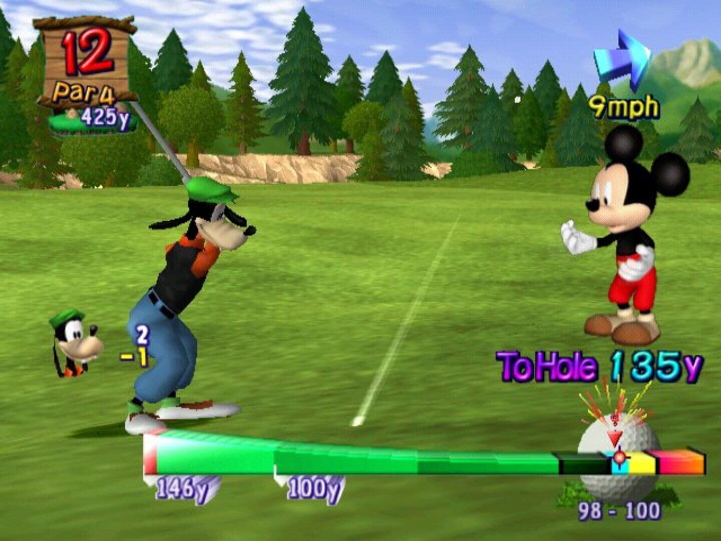 Captura de pantalla - Disney Golf