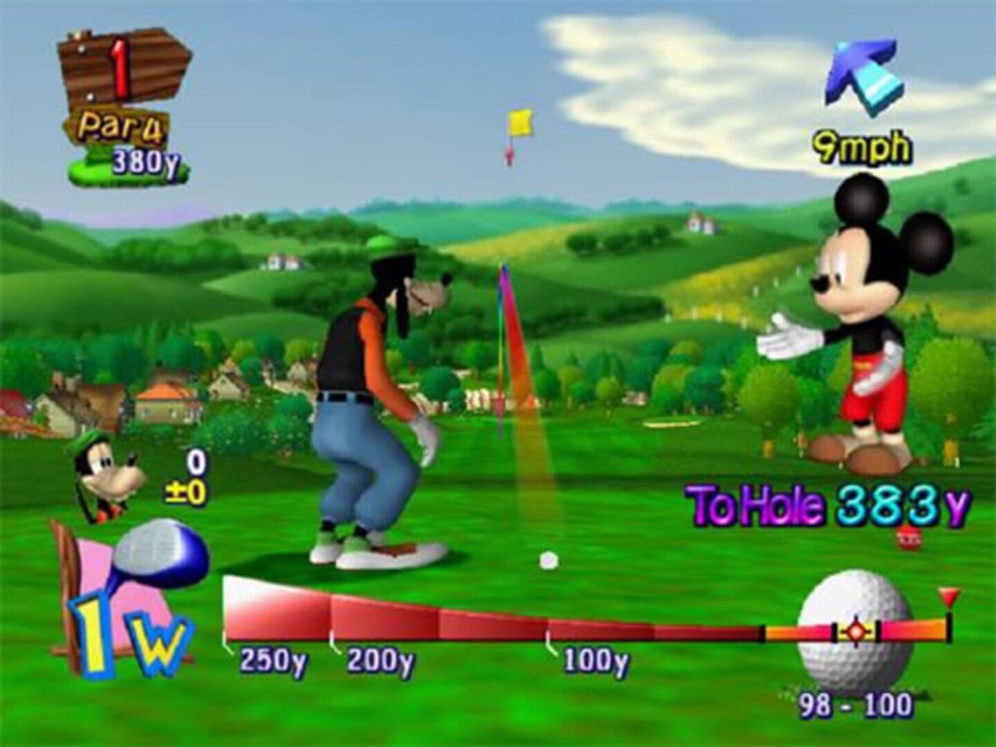 Captura de pantalla - Disney Golf