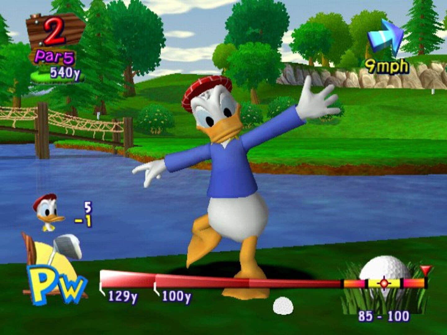 Captura de pantalla - Disney Golf