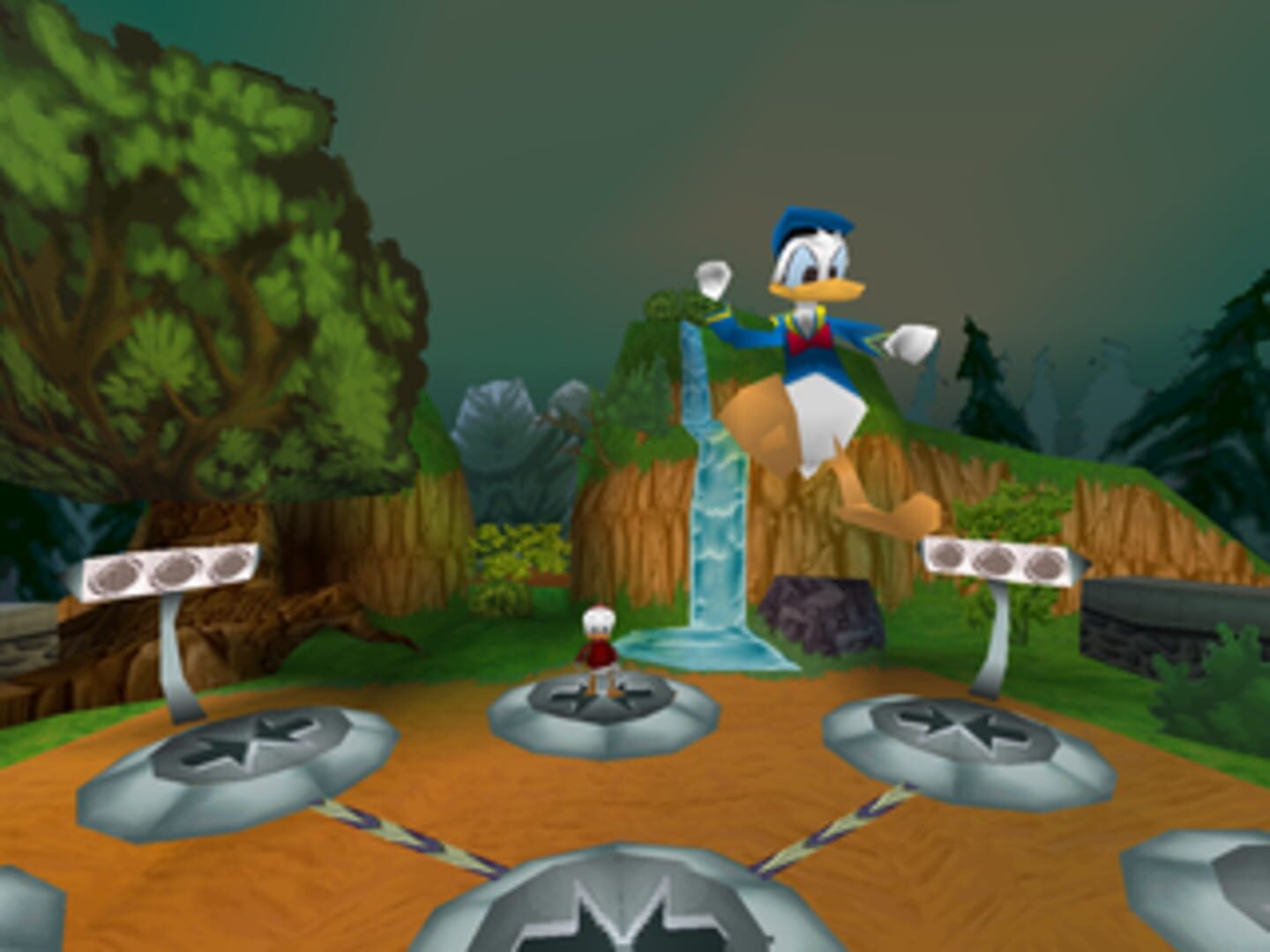 Captura de pantalla - Disney's Donald Duck: Goin' Quackers