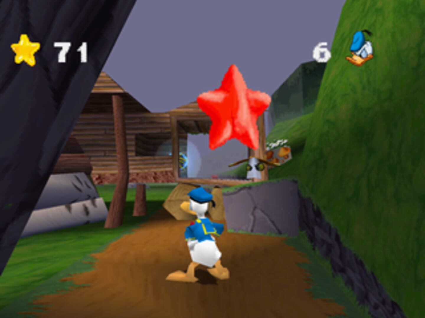 Captura de pantalla - Disney's Donald Duck: Goin' Quackers