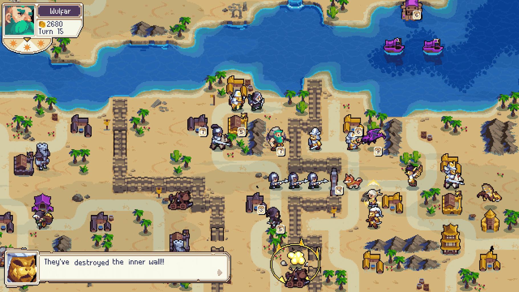 Wargroove: Double Trouble screenshot