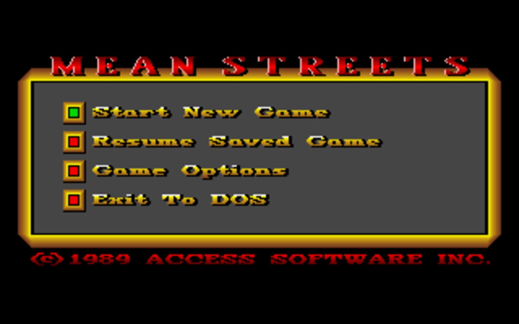 Captura de pantalla - Tex Murphy: Mean Streets