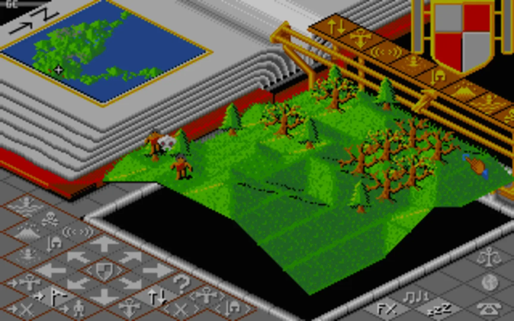 Captura de pantalla - Populous