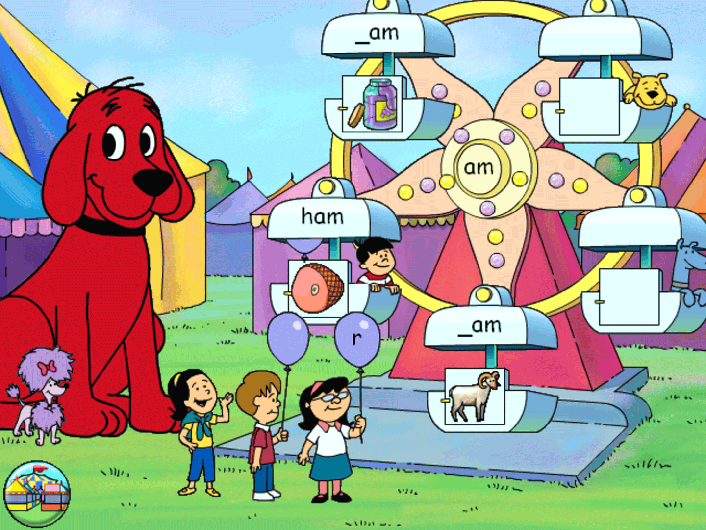 Clifford the Big Red Dog: Phonics screenshot