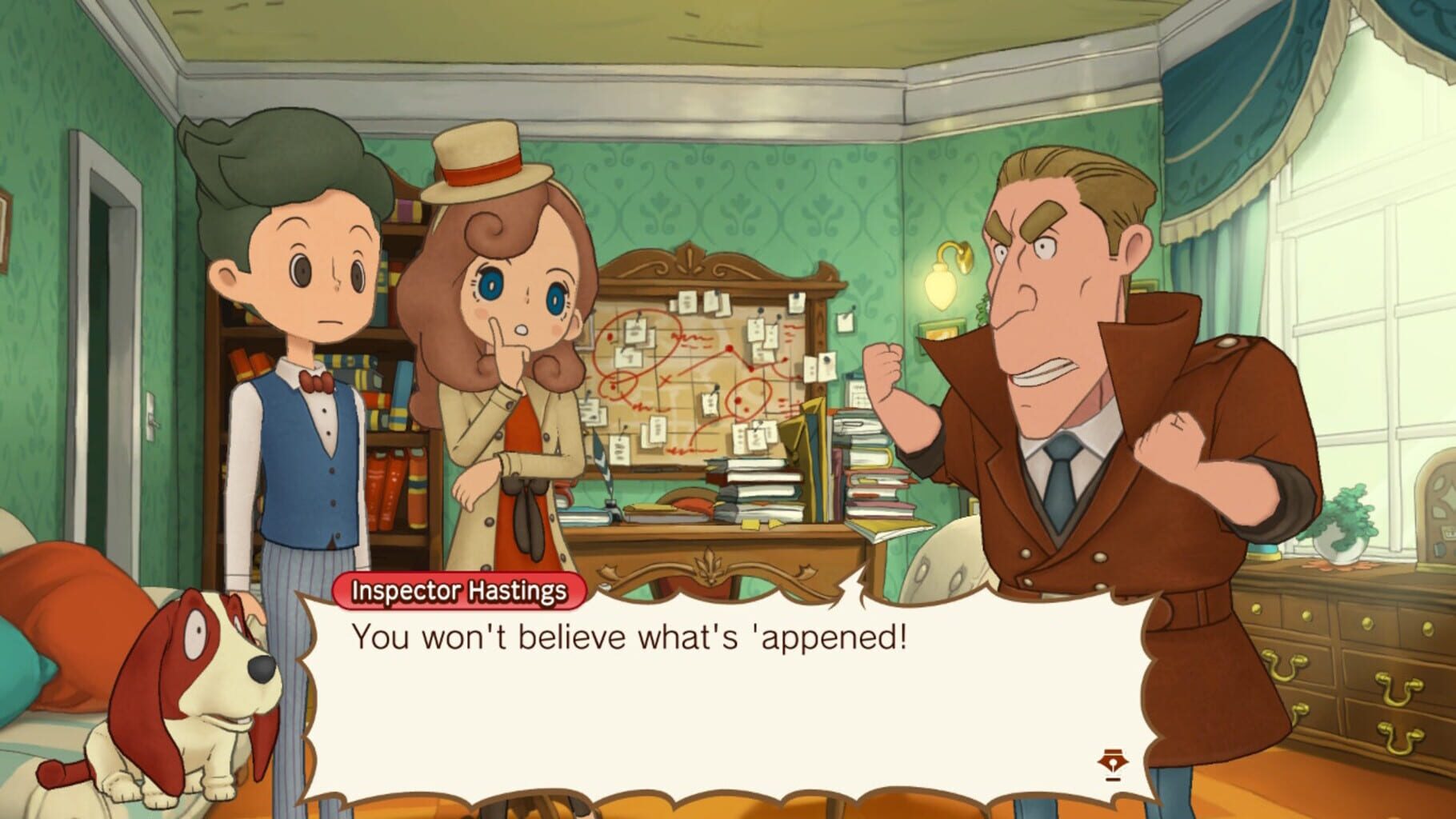 Captura de pantalla - Layton's Mystery Journey: Katrielle and the Millionaires' Conspiracy - Deluxe Edition