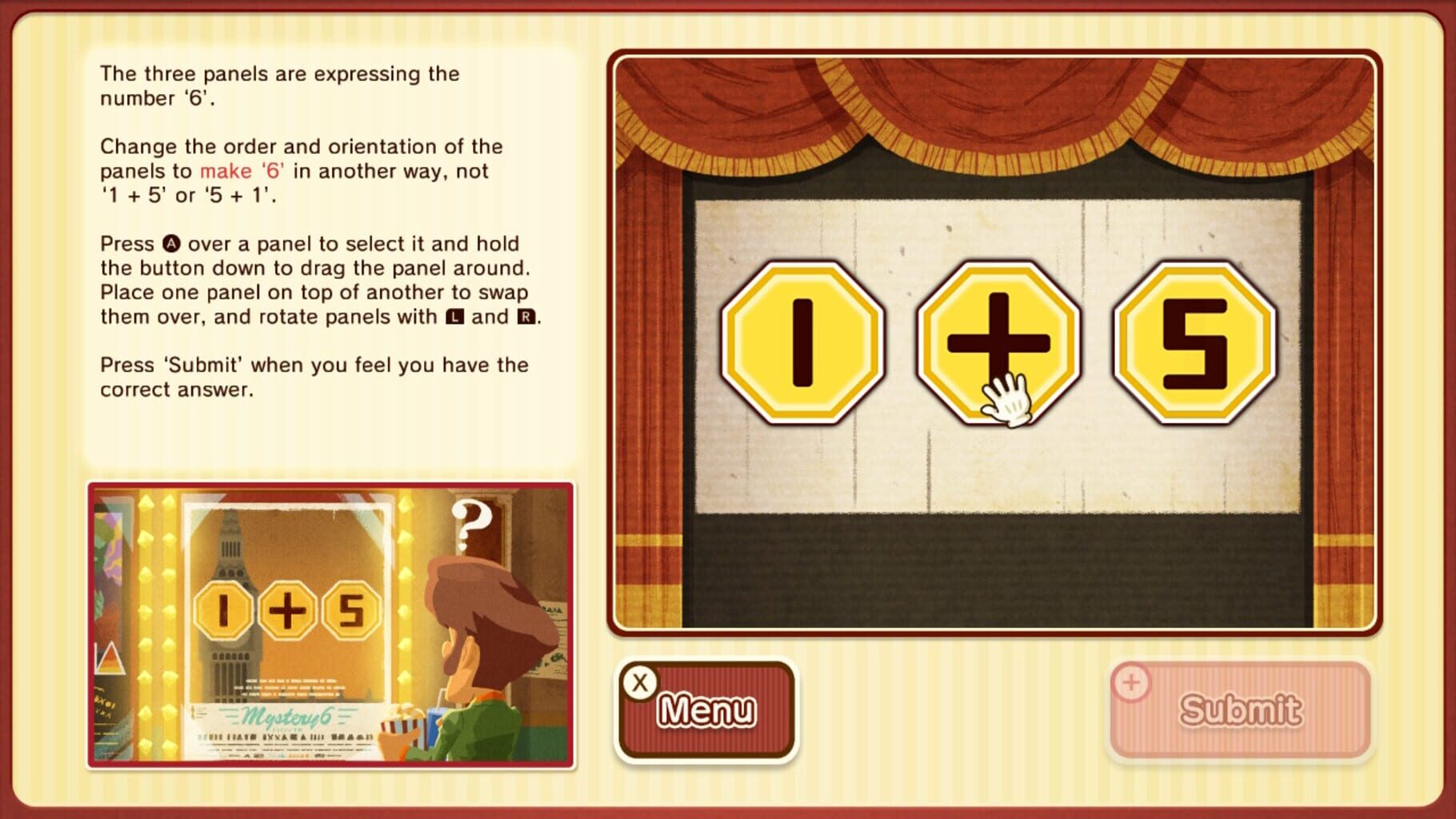 Captura de pantalla - Layton's Mystery Journey: Katrielle and the Millionaires' Conspiracy - Deluxe Edition