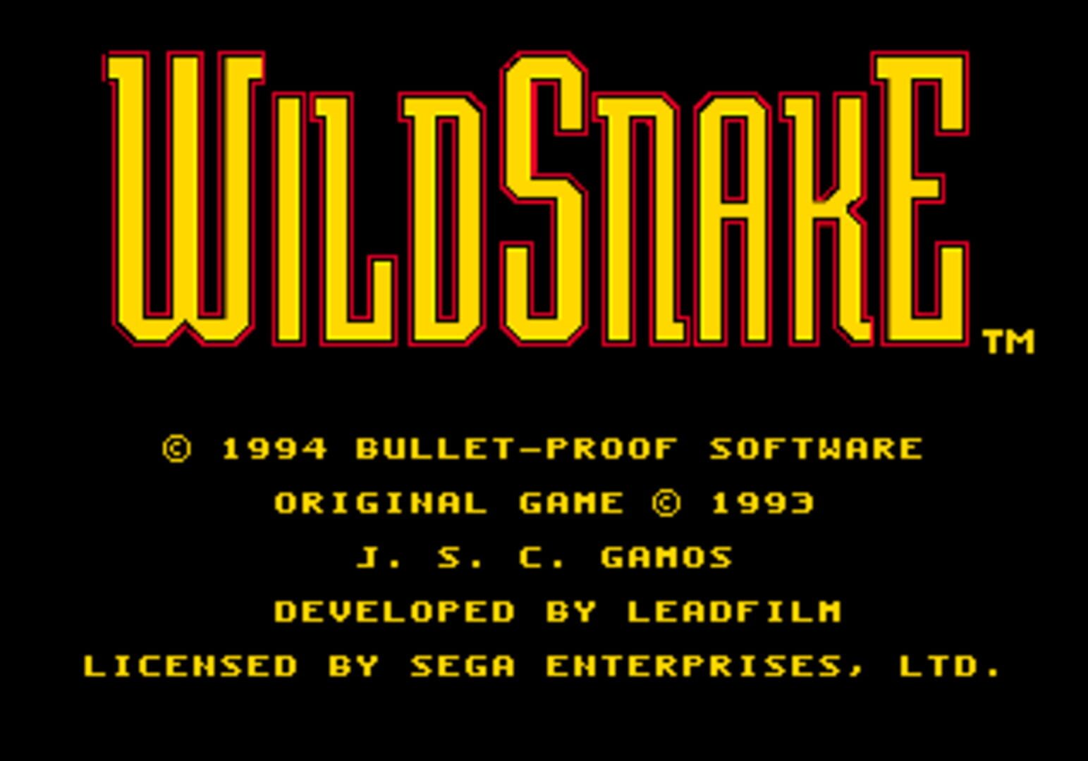 Captura de pantalla - Wild Snake