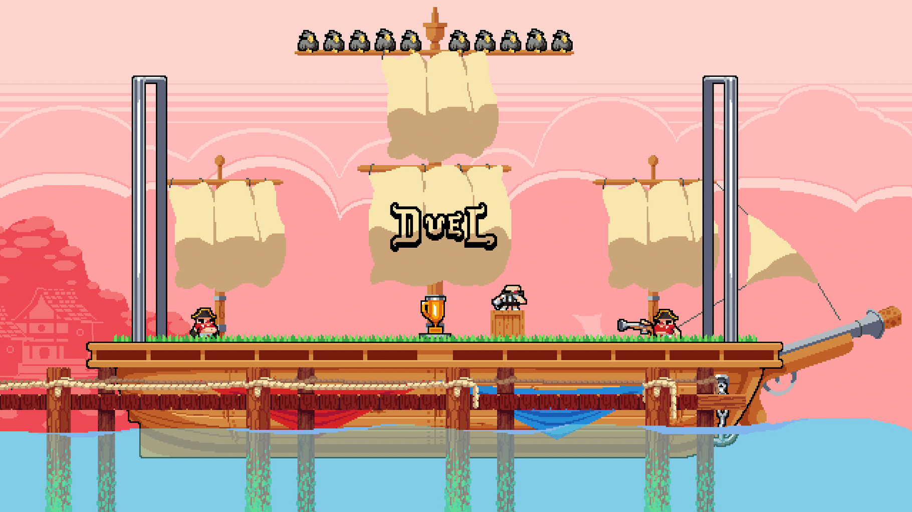 Duel on Board screenshot