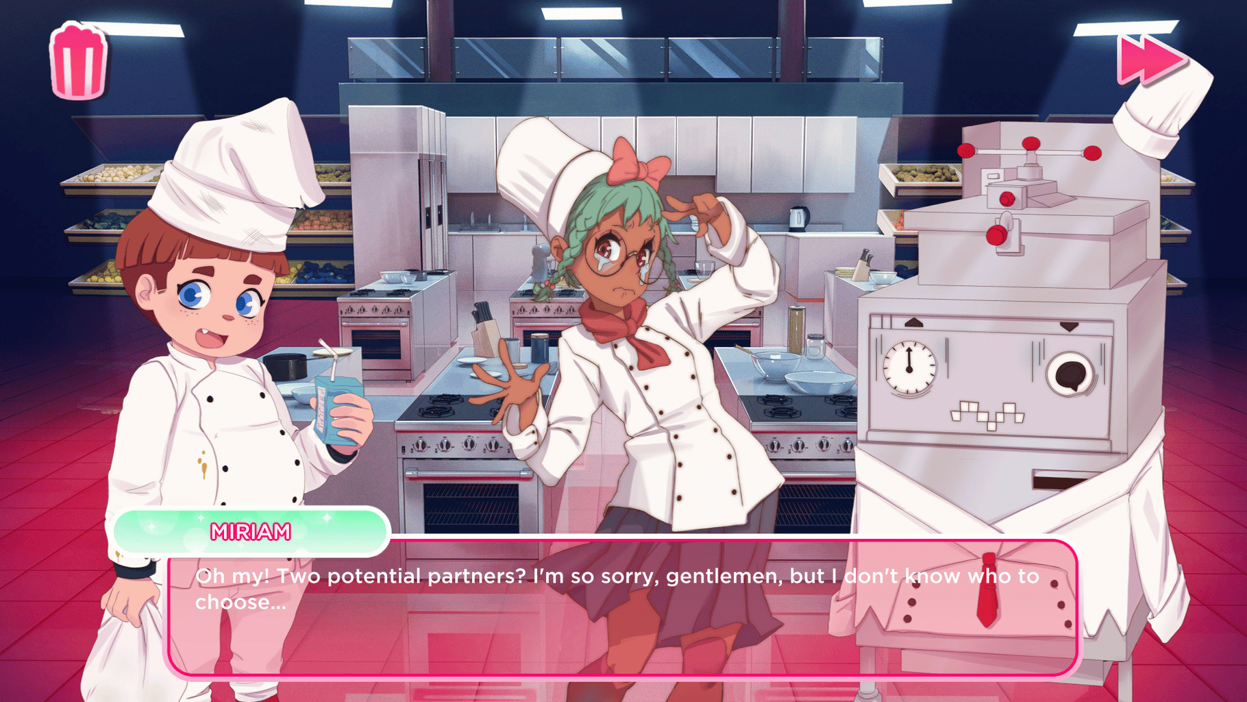 I Love You, Colonel Sanders! A Finger Lickin' Good Dating Simulator screenshot