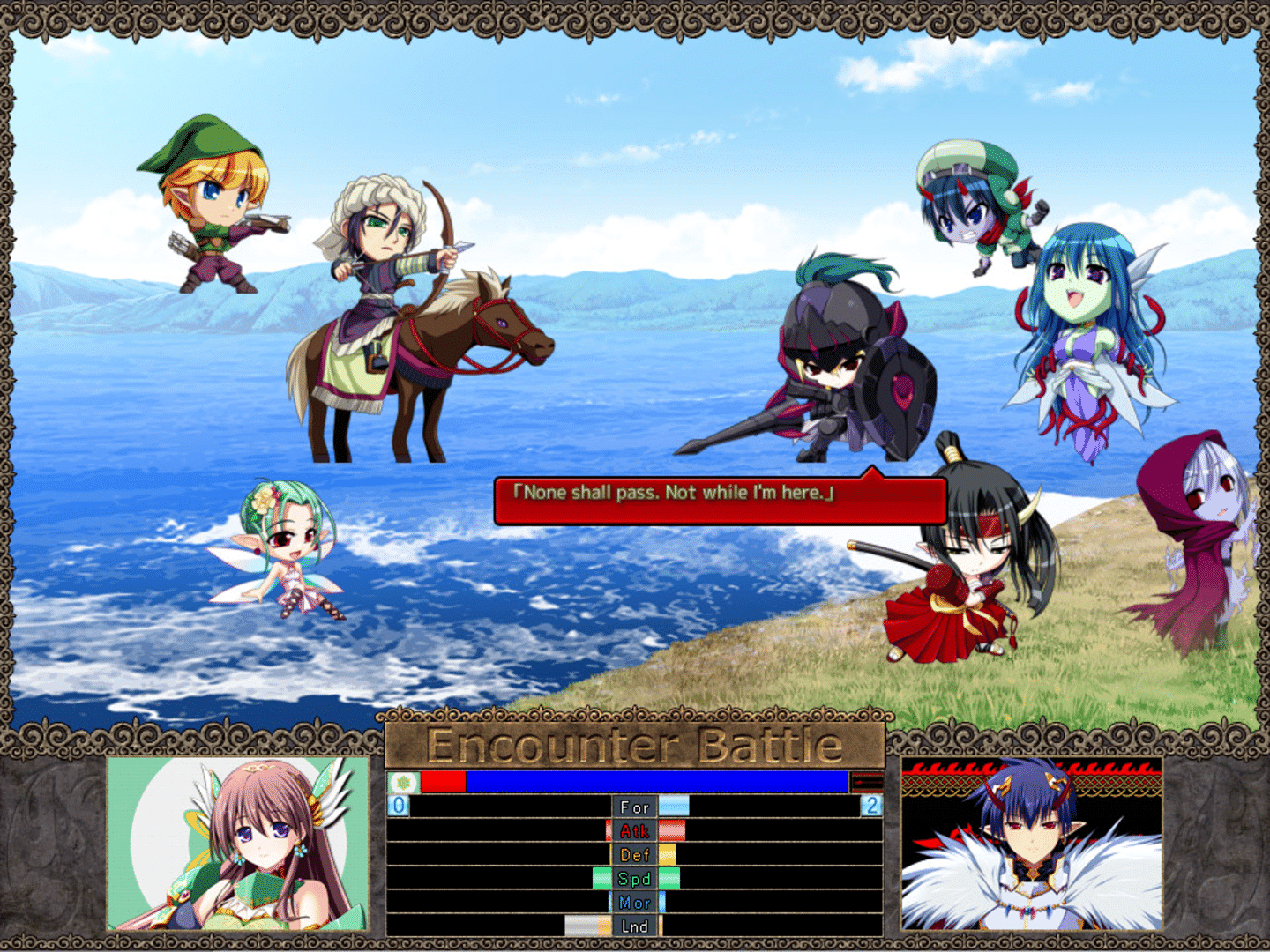 VenusBlood Frontier International screenshot