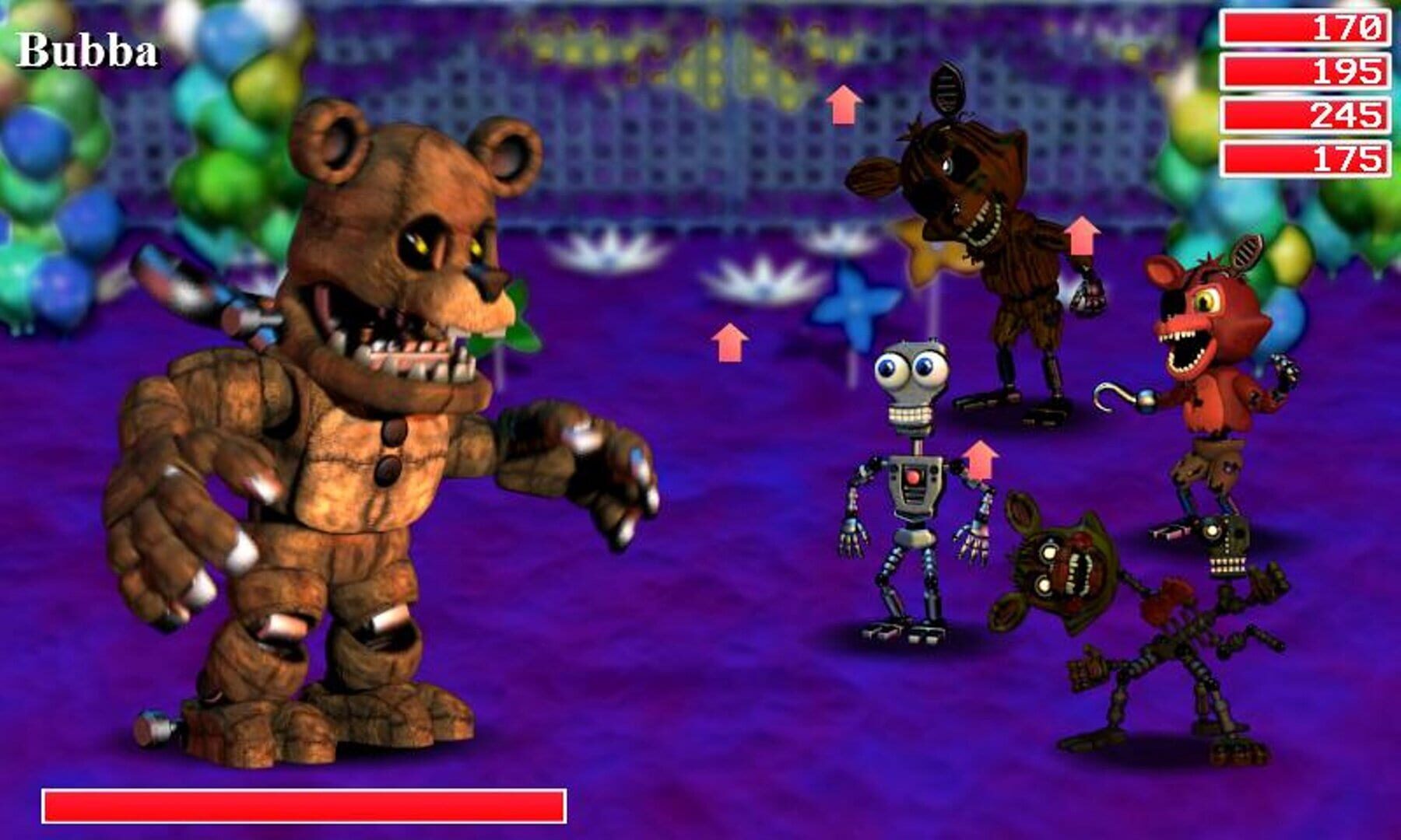 Покажи игры фнаф. Бубба FNAF World. ФНАФ ворлд Edge of time. FNAF World 5. FNAF World игра.