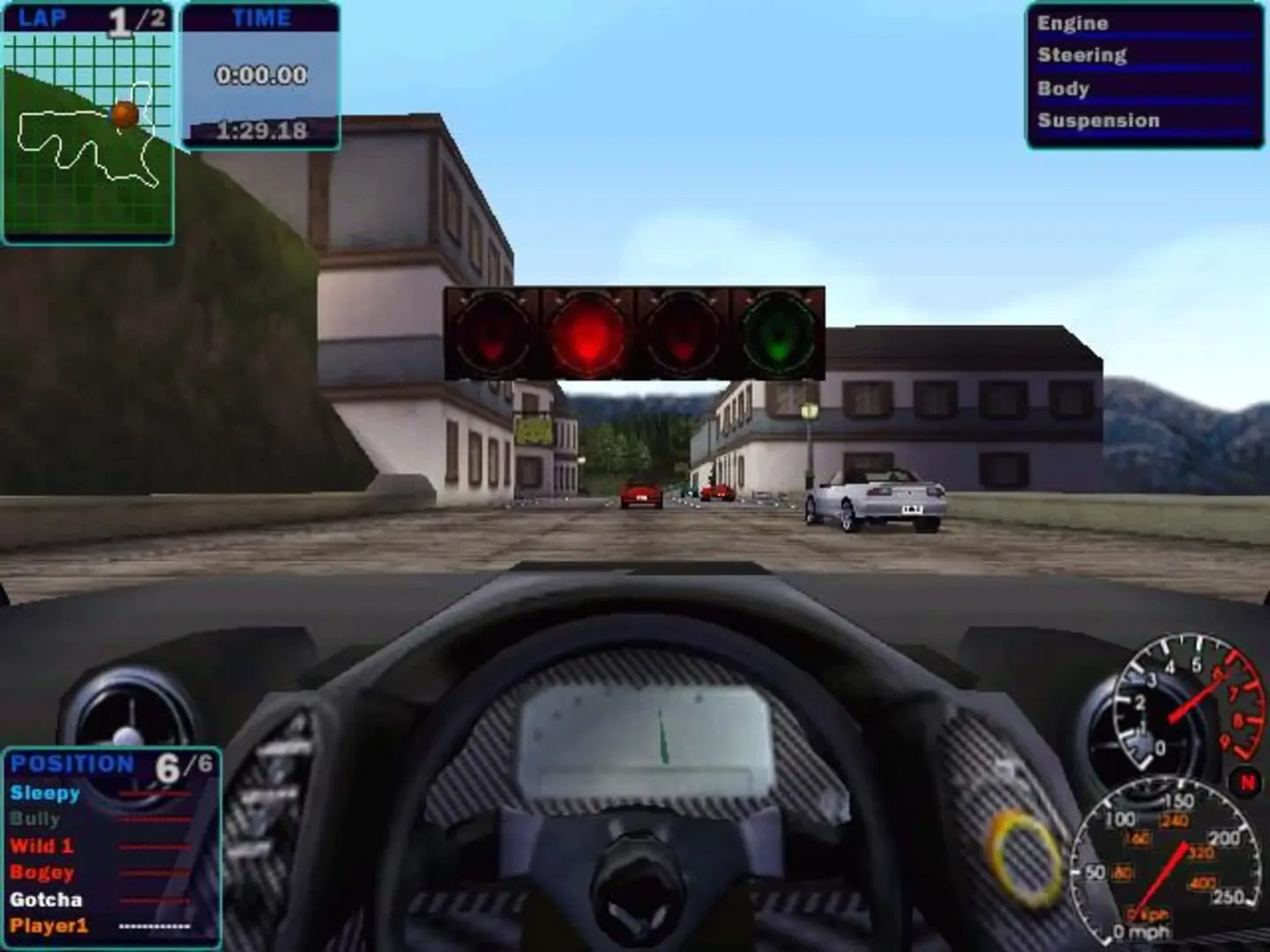 Captura de pantalla - Need for Speed: High Stakes