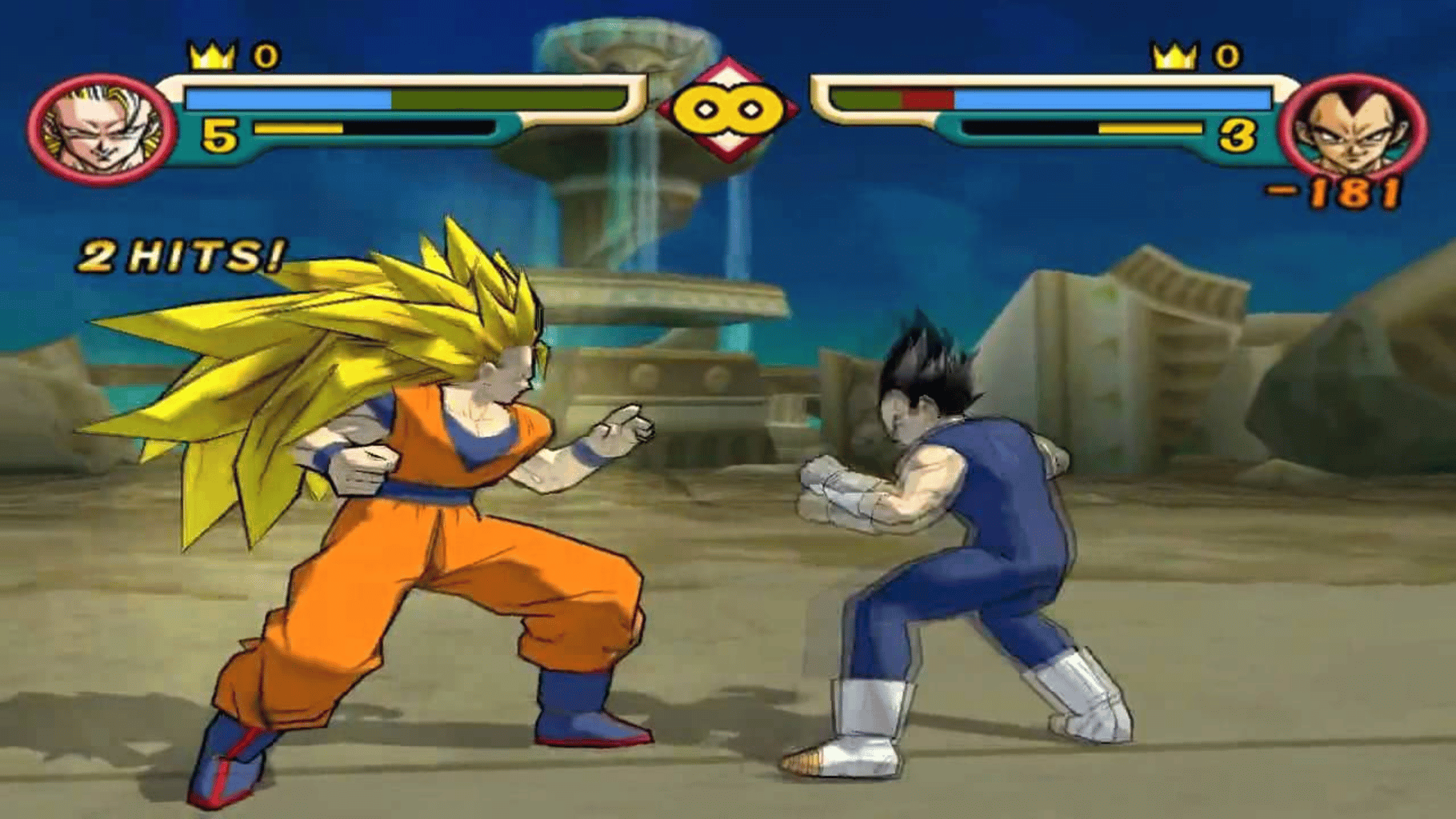 Dragon Ball Z: Budokai 2 screenshot