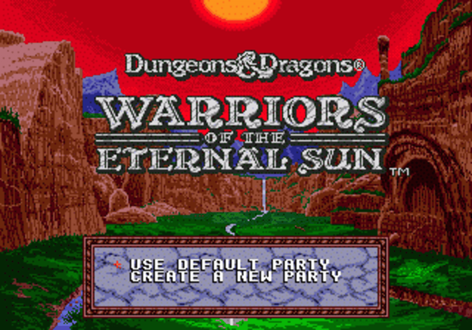 Dungeons & Dragons: Warriors of the Eternal Sun screenshot