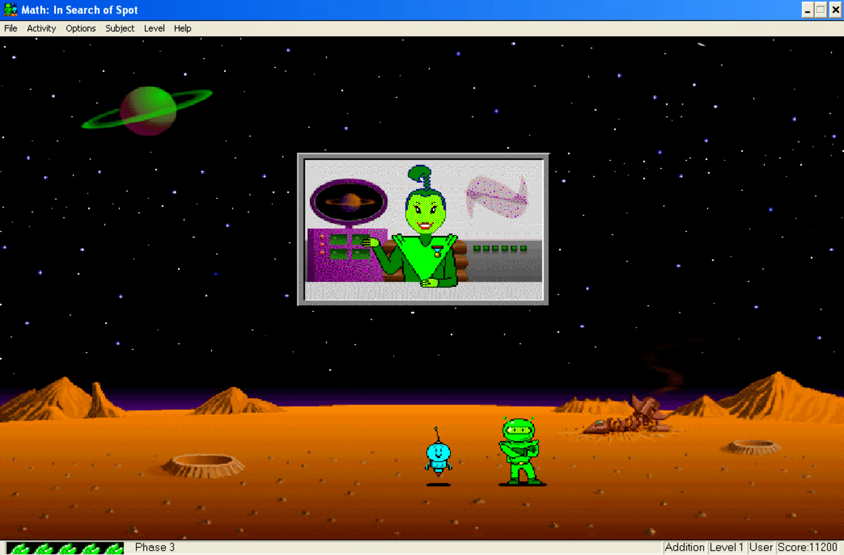 Math Blaster: Episode One - In Search of Spot screenshot