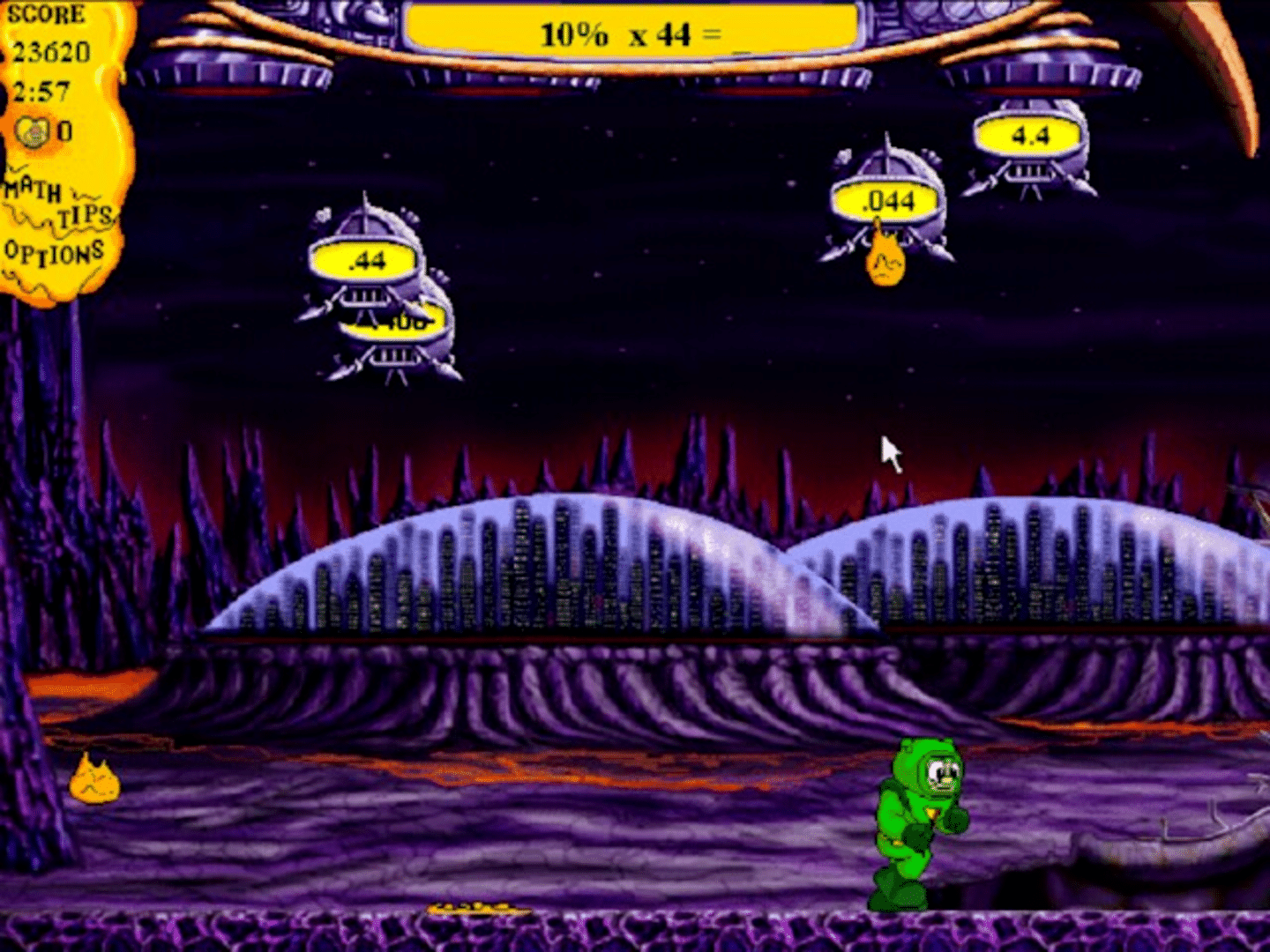 Mega Math Blaster screenshot