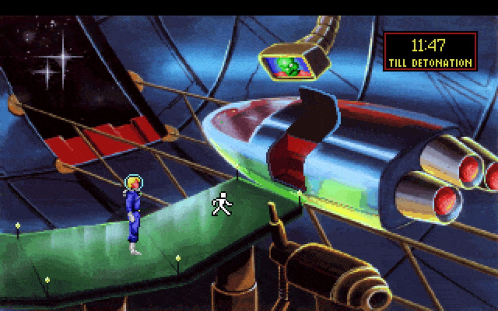 Captura de pantalla - Space Quest I: Roger Wilco in the Sarien Encounter