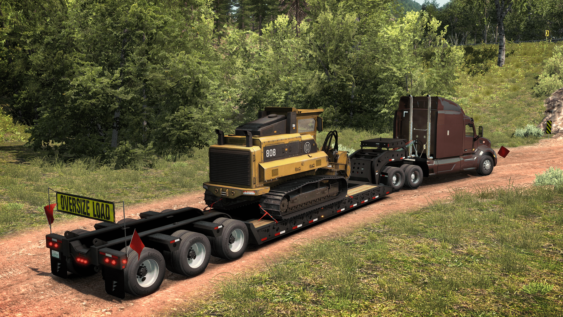 American Truck Simulator: Forest Machinery screenshot