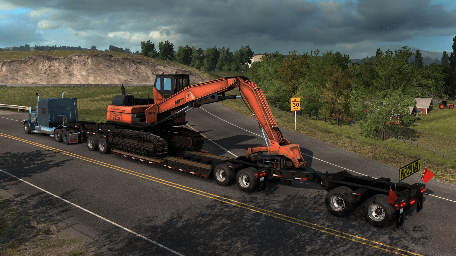 American Truck Simulator: Forest Machinery screenshot