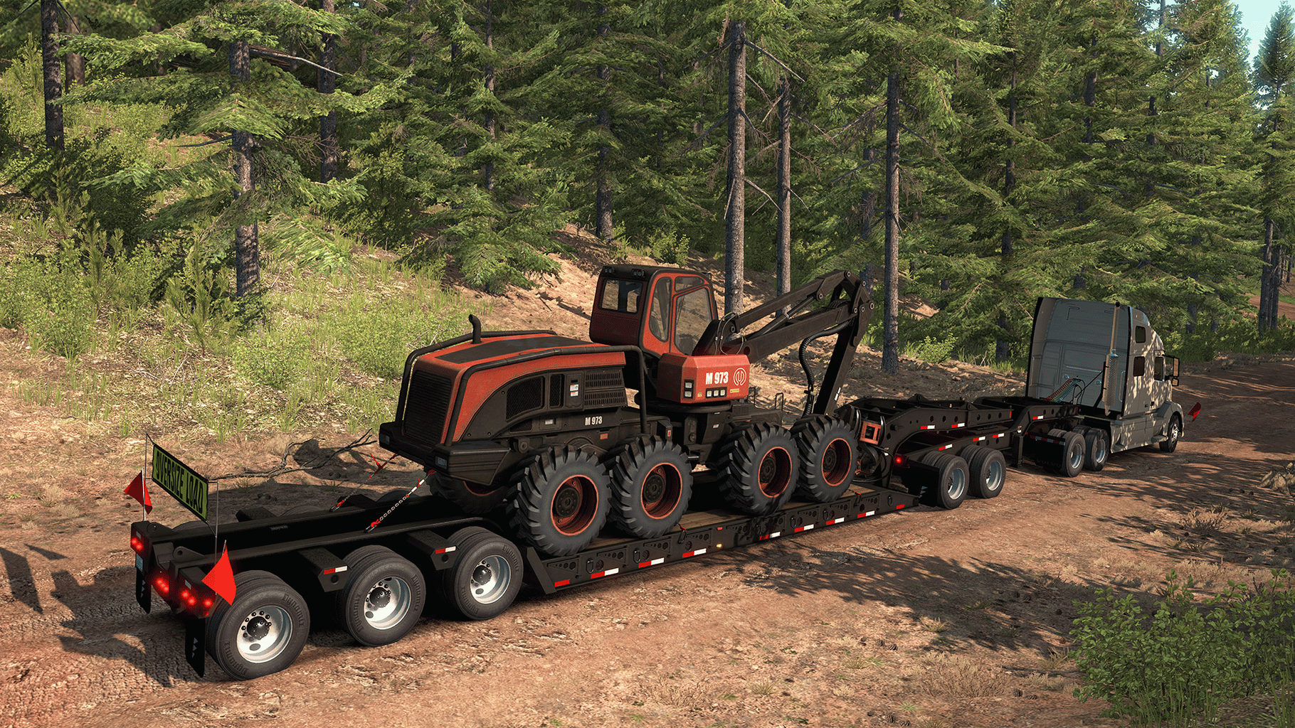 American Truck Simulator: Forest Machinery screenshot