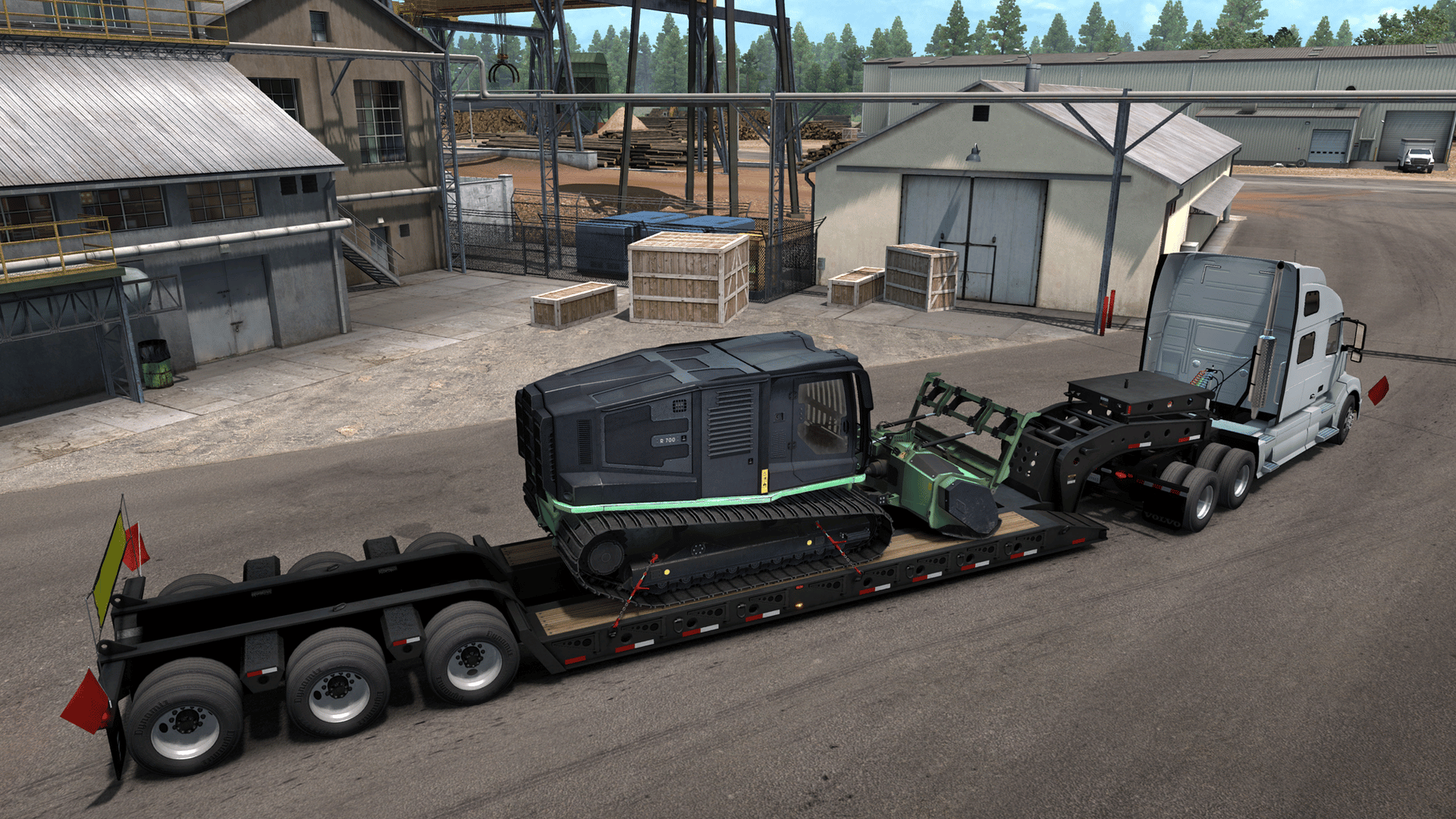 American Truck Simulator: Forest Machinery screenshot