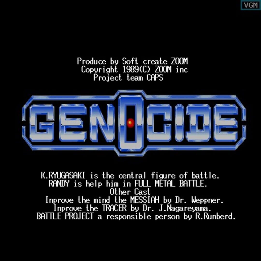 Captura de pantalla - Genocide