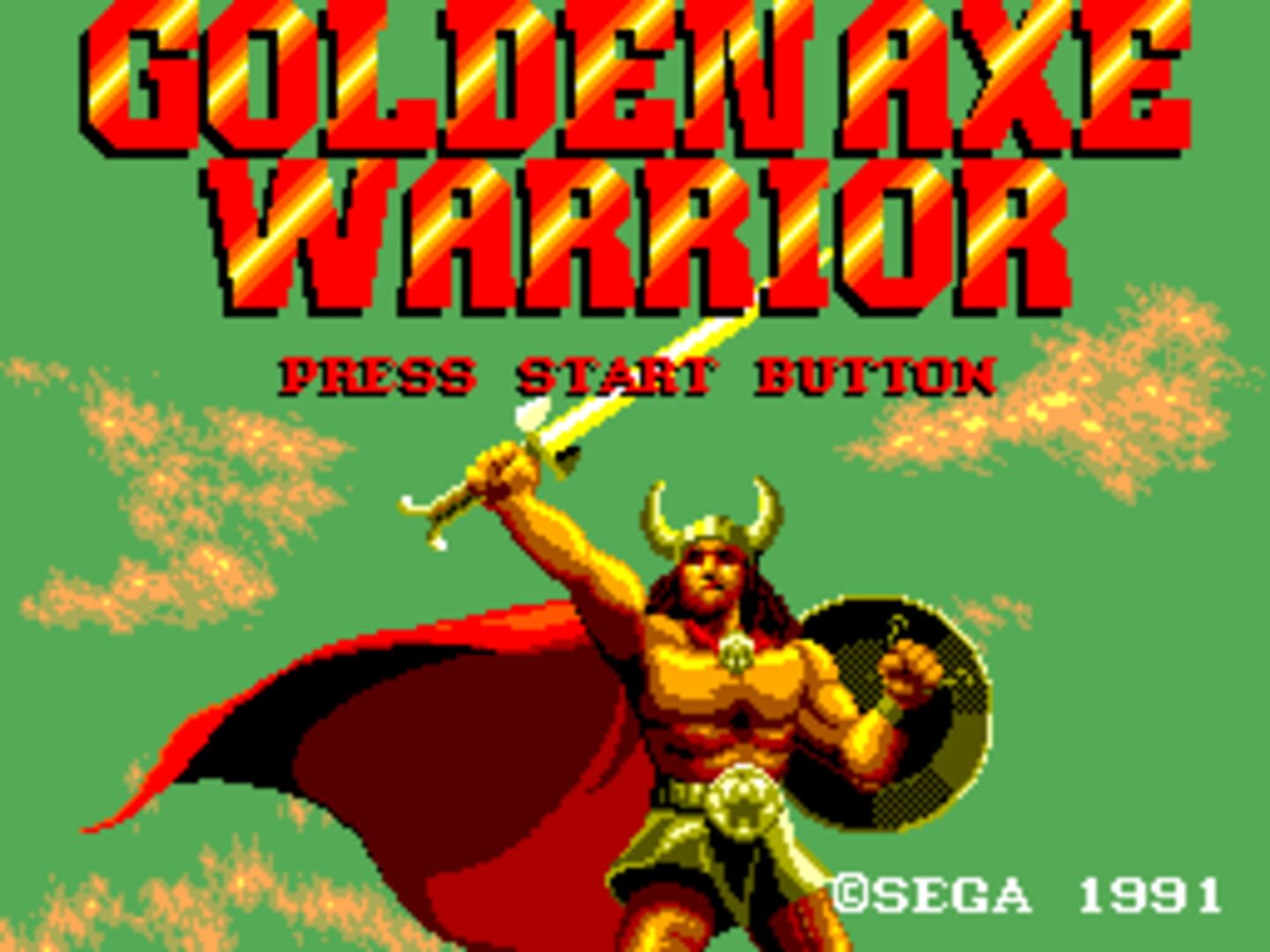 Captura de pantalla - Golden Axe Warrior