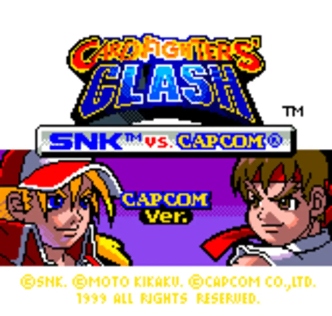 Captura de pantalla - SNK vs. Capcom Card Fighters' Clash - Capcom Card Fighter's Version