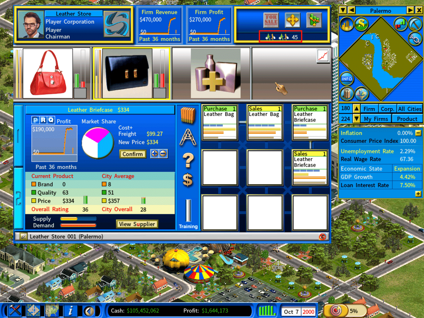 Capitalism Lab screenshot