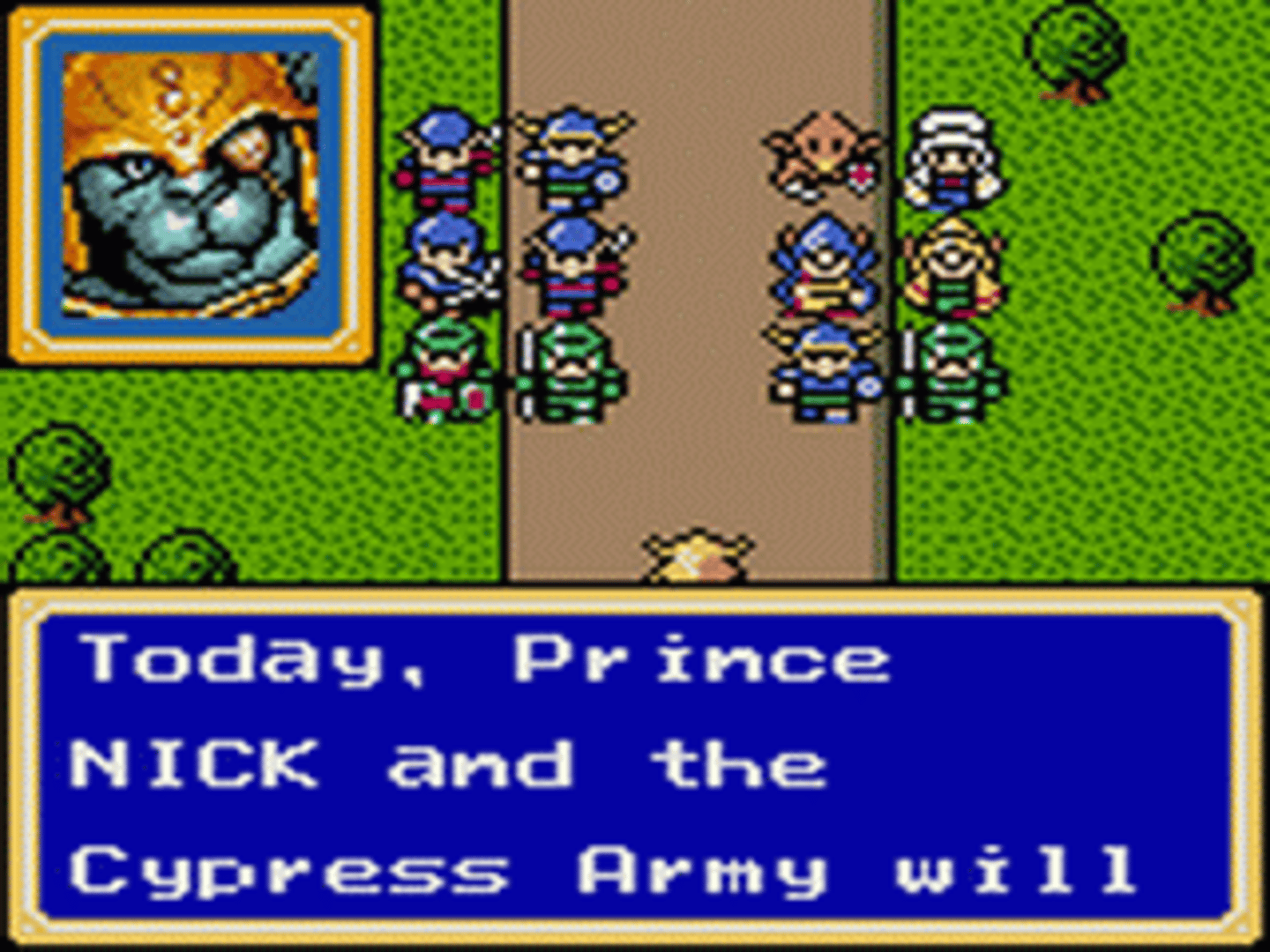 Shining Force: The Sword of Hajya screenshot