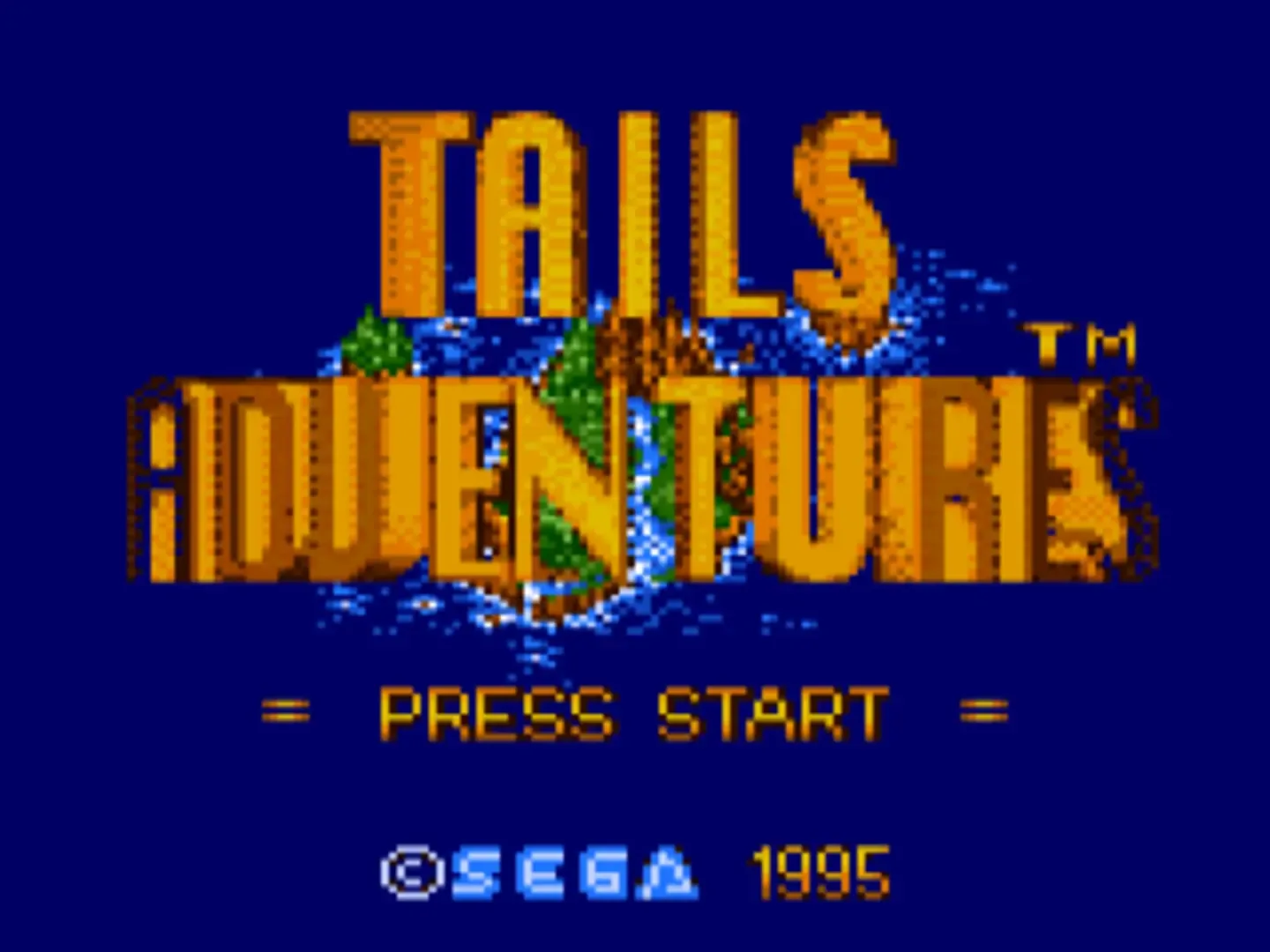 Captura de pantalla - Tails Adventure