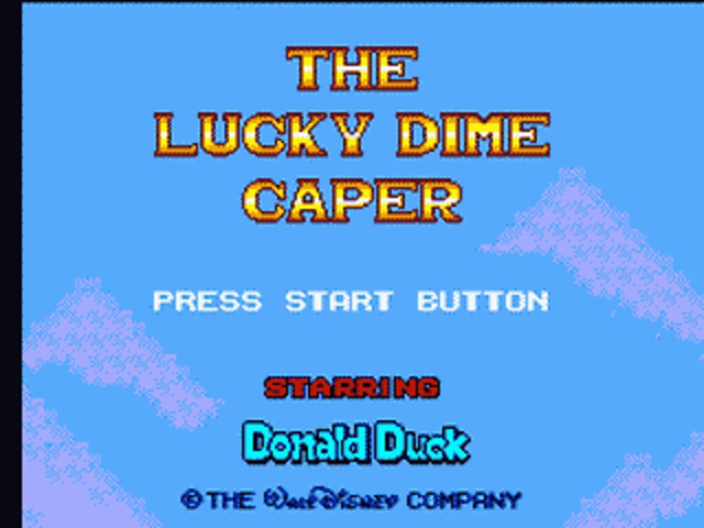 Captura de pantalla - The Lucky Dime Caper starring Donald Duck