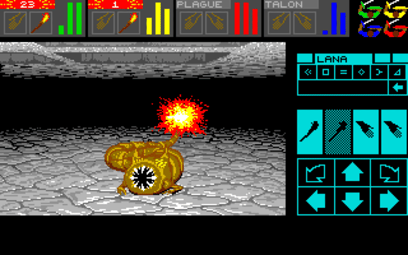 Dungeon Master: Chaos Strikes Back screenshot