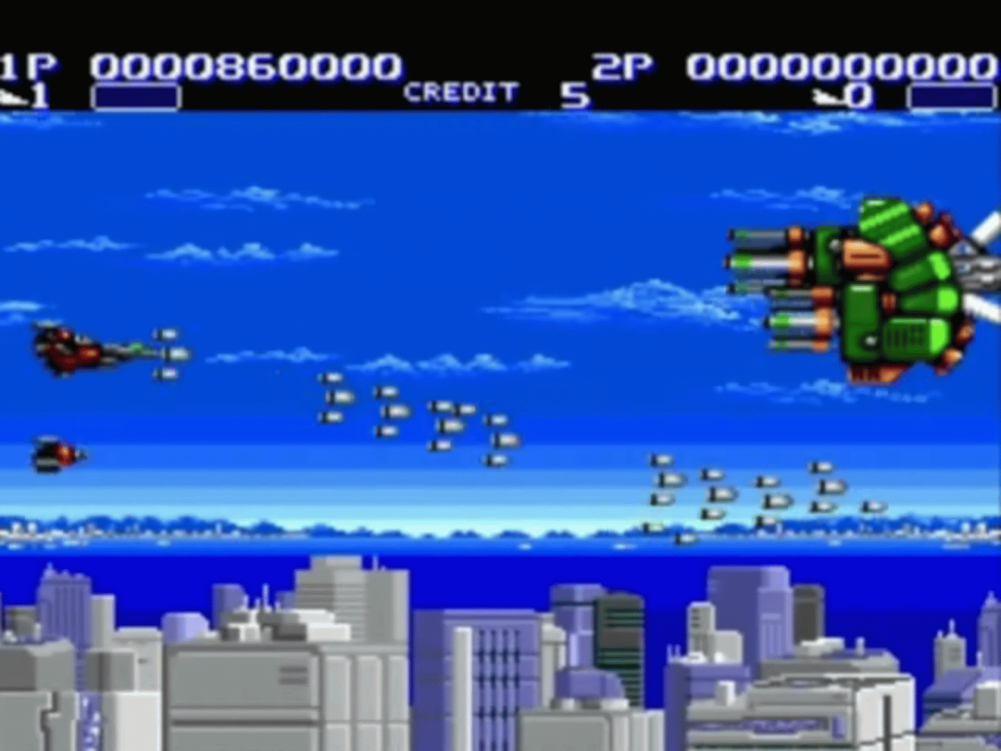 Aero Blasters screenshot