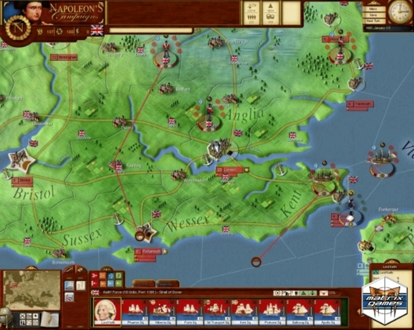 Napoleon's Campaigns screenshot